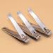 SVAASA Nail Clippers Stainless Steel Finger Toe Nail Clipper Cutter Trimmer Manicure Pedicure Remover Nail Pusher Remover Manicure Pedicure Tool - Buy Online on GoSupps.com