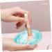 FRCOLOR Mini Makeup Brush Cleaner Pad - Efficient Cosmetic Brush Cleaning Mat & Bowl - 14.5x11cm Green | International Shipping Available - Buy Online on GoSupps.com
