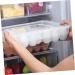 KOMBIUDA 34 Eggs Large Capacity Egg Holder Egg Crisper Grids Egg Holder Egg Container Egg Plate High Capacity - Buy Online on GoSupps.com
