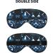 Buy Diamond Pattern Print Unisex Sleep Mask - Double-Sided Eye Mask for Sound Sleep & Skin Care | International Shipping Available - Buy Online on GoSupps.com