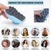 Habib Group Scalp Massage Brush - Soft Silicone Shampoo Brush for Hair Care & Growth | Blue Hair Brush for Dandruff Reduction - Buy Online on GoSupps.com
