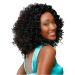 BGHJUE Brazilian Virgin Hair Short Bob Curly Lace Front Wigs for Black Women - 30cm Black & Light Brown - Buy Online on GoSupps.com