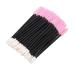 Multifunctional 50pcs Pink Mascara Applicators & Lip Brushes - Double Ended Makeup Tools for Flawless Application - Buy Online on GoSupps.com