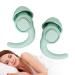 Hearing Protection Ear Plugs | Noise Cancelling Ear Plugs for Sleeping | Portable Calm Ear Plugs for Travel Sleep Noise Sensitivity Meditation Utoya Light Green