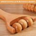 FDCGAS Massage Roller Set - 2-Piece Wooden Scooter for Body & Face Anti-Cellulite Gua Sha Tool Fascia Roll with Handle - Buy Online on GoSupps.com