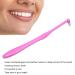 Orthodontic Toothbrush for Braces - V-Shaped Soft Bristles in Pink | Best Cleaning Tool for Braces Care - Buy Online on GoSupps.com