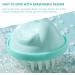 Frcolor 6 STK Massage Shampoo Comb - Scalp Massage Brush for Children & Adults | Hair Washing & Shower Brush for Healthy Hair Care - Buy Online on GoSupps.com