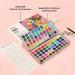 Grabie Watercolor Paint Set - 100 Colors with Water Brush Pens and Drawing Pencil - Ideal Starter Kit for Kids and Adults - Art Supplies for Watercolor Painting - Buy Online on GoSupps.com