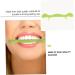 FRCOLOR Mouth Lift Exerciser Kit - 3pcs Orthotics Smile Shaping Tool & Lip Plumper for Personal Face Training - Green - Buy Online on GoSupps.com