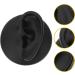 Beaupretty Medical Ear Model Presentation Stand - Silicone Jewelry Earring Holder 6.5x6.5cm - Food Quality Black - Buy Online on GoSupps.com