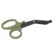 EMT Scissors EMT First Aid Trauma Scissors Military Rescue Scissors Stainless Steel(Army Green)