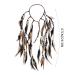Runmi Boho Feather Headband with Long Tassels - Adjustable Festival Hair Accessories for Women & Girls - International Shipping Available - Buy Online on GoSupps.com