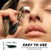 Zeabsr Blue Glitter False Eyelashes & Eyeliner Stickers - 3D Reusable Long Thick Eye Makeup - Buy Online on GoSupps.com
