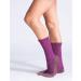 JAVIE Copper Crew Socks - Men & Women Sports Wicking Moisture Workout Training Socks - Diabetic Non-binding Seamless Toe - 5 Pairs - Medium - Black, Fuchsia, Blue - Buy Online on GoSupps.com