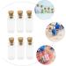 Zerodeko 200 Pcs Cork Bottle Glass Bottles with Cork Stoppers Transparent Glass Bottles Diy Wishing Bottle Jar Necklace Mini Wish Bottle Pendant Glass Bottle Small Drifting Bottle - Buy Online on GoSupps.com