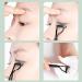 Eyelash Comb Stainless Steel Teeth Eye Lash Comb with Comb Cover Handle Lash Designed Cosmetic Brushes Tool for Women Makeup - Buy Online on GoSupps.com