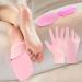 1 Paire De S 1 Paire De S En Caoutchouc 1 Morceau De Nettoyant Pour Les Pieds Chaussettes Et S Hydratants En Silicone Costume Rose Ensemble De Soins Des Mains Et Des Pieds - Buy Online on GoSupps.com