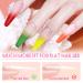 Clear Coffin Nails Tips Half Cover 500Pcs - IKOCO Professional Ballerina False Nails Kit with Glue, Clipper, and Buffer - Buy Online on GoSupps.com
