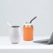 Kids Reusable Clear Silicone Straws - 6 Pack Short Flexible Straws for 6-12 oz Tumblers - BPA Free & Eco-Friendly with 2 Cleaning Brushes - Buy Online on GoSupps.com