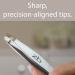 Zizzili Basics Slant Tip Tweezers - Surgical Grade Stainless Steel for Precision Eyebrow Shaping and Facial Hair Removal - Includes Protective Pouch - Ideal Tweezer for Men and Women Silver - Buy Online on GoSupps.com