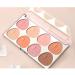 NewBang 8 Colors Blush Palette - Matte Blush and Bronzer Contour Palette - 0.50 oz (Pack of 2) with Brush - Face Blusher Makeup for Pink Blush and Highlighter - Buy Online on GoSupps.com