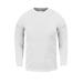 Fitscloth Kids Knit Sweater Pullover - Waffle Thermal Long Sleeve Crewneck Knitted Warm Top T Shirt Girls Boys XXS-XL X-Large White