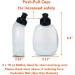 2x 10 oz BPA Free Water Bottles for the Runtasty Running Hydration Belt w/Touch Screen Cover! Full compatibility with most Running Fuel Belts and Fanny Packs on the Market! - Buy Online on GoSupps.com