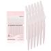 Eyebrow Razor for Women  24 Pcs Dermaplaning Tool for Face Professional  Face Razor for Women Facial Hair Remover (Wheat Pink) 24 PCS Pink
