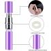 Zingo Travel Perfume Atomizer Set - 3x10ml Refillable Mini Spray Bottles (Pink Silver Purple) with Funnel & Pipette - Ideal for On-the-Go Fragrance - Buy Online on GoSupps.com