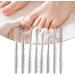 Stainless Steel Foot File Set for Dead Skin Removal | Pedicure Tool Kit for Smooth Feet - Buy Online on GoSupps.com