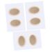 minkissy Callus Pads 3 Sheets Latex Corn Stickers Anti-wear Small Oval Stickers Anti-wear Feet Random Stickers 3 Sheets (skin Color Foot Protectors for Feet High Heel Protectors