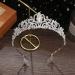 Rhinestone Wedding Tiara Princess Crown Headband Birthday Headpiece Bride Hair Jewelry Bridal Hair Accessories with Comb - Buy Online on GoSupps.com