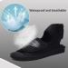 Diabetic Shoes for Men - Lightweight Walking Slippers Adjustable Bar-Strap Wide Width Memory Foam Rubber Sole - Size 10 Black - Buy Online on GoSupps.com