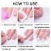 240-Pc Double-Sided Nail Glue Stickers - Flexible Adhesive Tabs for Fake Nails | Kalolary - Buy Online on GoSupps.com