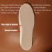 Buy Pigskin Leather Shoe Insoles for Women - Self-Adhesive Barefoot Inserts for High Heels & Flats | Size 8 Apricot Round - Buy Online on GoSupps.com