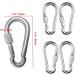 Ymeibe Swing Chains (2) Fully Coated with 4 Free Quick Links - Anti-Rust Iron Chains for Swing Set - Playground Kids Swing Seat Accessories - 660 Lb Capacity - Yellow - Buy Online on GoSupps.com