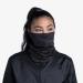 Buff Women's Neck Warmer Dryflx Tube Scarf - Unisex Solid Black One Size - Perfect for All Outdoor Activities - Buy Online on GoSupps.com