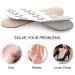 Dr. Foot's Heel Grips Liner Insert - Prevent Heel Slipping & Rubbing - Non-Slip Shoe Inserts for Loose Shoes (Beige) - Buy Online on GoSupps.com