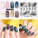 Fashion Geometry Dots Abstract Nail Stamp Plate | Multi-Pattern Nail Art Template - Buy Online on GoSupps.com