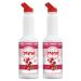 Toschi | Canneberges pr par pour boissons base de jus de fruits | Sirop sans alcool pour m lange id al Cocktails et Long Drink - 2 x 1 litre