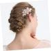 DOITOOL Side Hair Comb Bridal Wedding Hair Comb Bridal Hair Pin Wedding Head Jewelry Wedding Headdress Hair Comb Clip Wedding Headwear Tiara Bride Accessories Wedding Dress - Buy Online on GoSupps.com