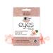 ToGoSpa Rose Gold EYES Under Eye Repair | Micro-Infused Clean Collagen Gel Masks with Hyaluronic Acid Aloe Vera Vitamins C & E Rose and 24k Nano Gold to Tighten and Brighten Saggy Eyes - 3 pack