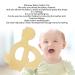 Dinosaur Shape Silicone Teething Toy for Babies 6-12 Months - Nano Silver Infused - Buy Online on GoSupps.com