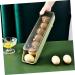 GLEAVI 2pcs Egg Storage Box Refrigerator Egg Drawer Eggs Egg Drawer for Refrigerator Egg Tray Crisper Green 33x9.2cm - Buy Online on GoSupps.com