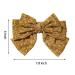 Chiffon Floral Print Big Bow Clips for Girls Hair - 5 Pcs Set (Flower Print) - Buy Online on GoSupps.com