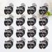 100 Pieces Cartoon Animal Lollipop Paper Cards - Perfect Wedding & Birthday Party Favors | International Shipping Available - Buy Online on GoSupps.com