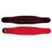 Adjustable Lumbar Support Belt for Men & Women - Long Vertebrae Back Support Strap in Black & Red - Elastic Waist Support for Ultimate Comfort - Buy Online on GoSupps.com