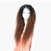 SHIYID Synthetic Lace Front Wig - Brown Afro Kinky Curly Wig for Black Women | International Shipping - Buy Online on GoSupps.com