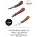 AMKA PRO Narrow Hoof Knife - Right Cutting Carbon Steel with Ergonomic Handle | Ideal for International Shipping - Buy Online on GoSupps.com