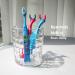 Kids Evolutionary Clean Flossers - Refillable Kit for Ages 3+ | Blue Handle + 120 Refills - International Shipping Available - Buy Online on GoSupps.com